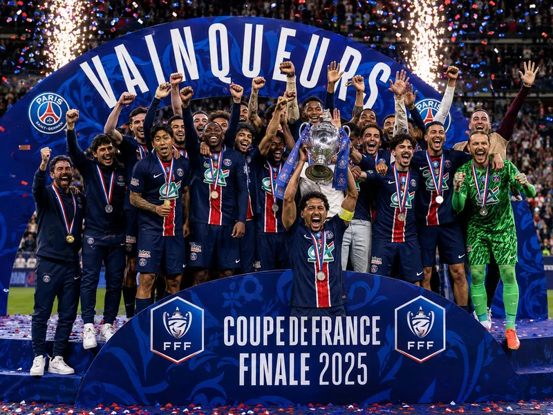 PSG giữ kỷ lục số lần vô địch Coupe de France, trở thành đội bóng thành công nhất tại đấu trường này.